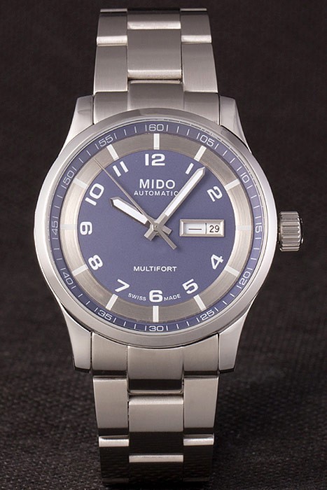 Mido Multifort Stainless Steel Strap Grey-Silver Dial 80295